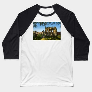 Oswald's churchyard Baseball T-Shirt